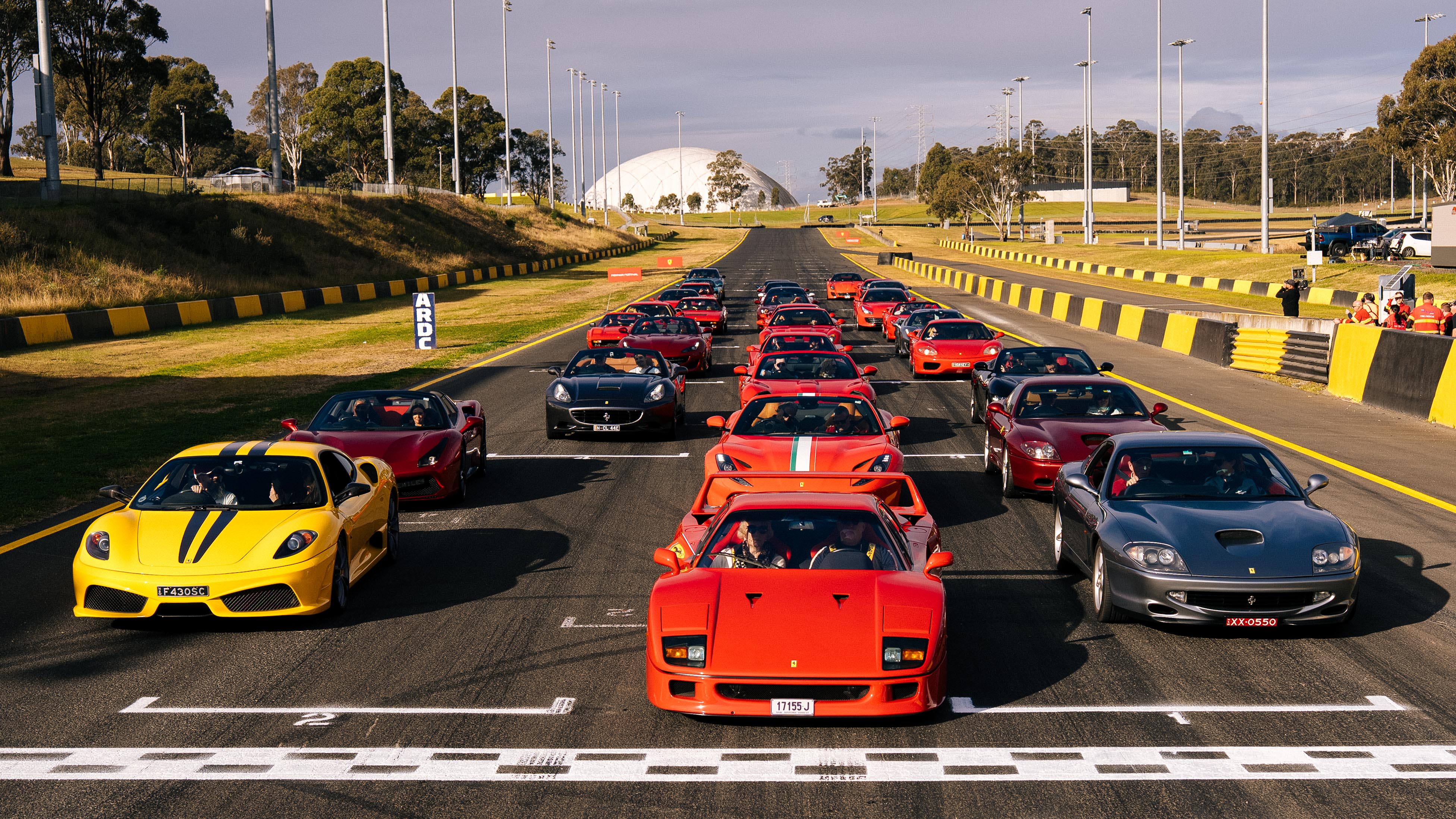 Ferrari Festival at Queensland Raceway